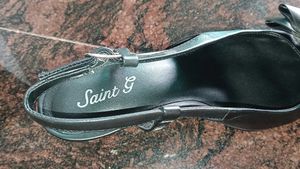 Saint G Black Heels