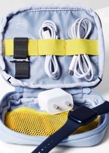 Men graphic print cable Organizer