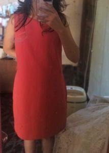 Red Sleeveless Dress