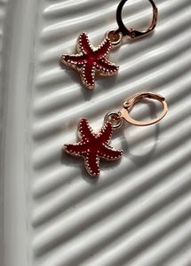 Starfish Drop Earrings