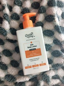 Chemist At Play AHA Body Lotion.