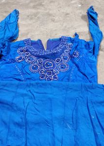 Blue Dress Material