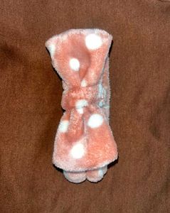 Cute Bunny Ear Headband For Makeup And Skincare.