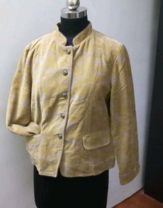Crocodile Velvet Suede Type Jacket