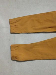 Mustard Cargo Pants
