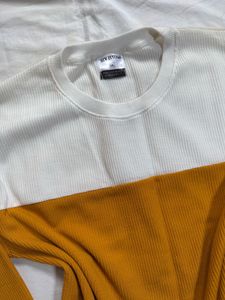 Mustard pullover top