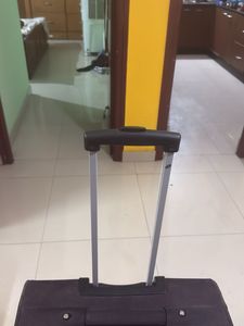 Purple Rolling Suitcase