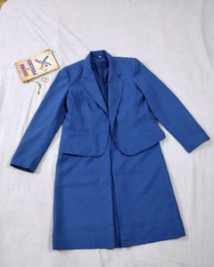 Blue Co-ord Suit Set.