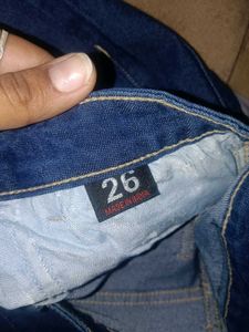 Denim Straight Skirt