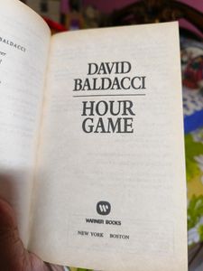 Hour Game By David Baldacci - Must Read Thriller