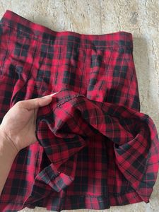 Plaid skirt