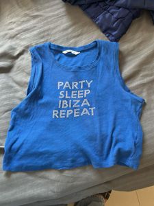 Blue Ibiza Tank Top