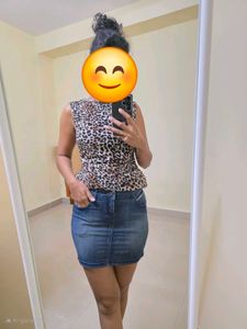 Denim Mini Skirt
