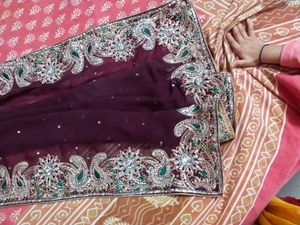 Sequence Work Saree