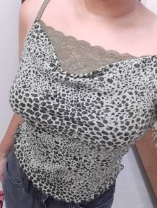Animal Print Top