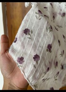 Lavender Printed Shirt