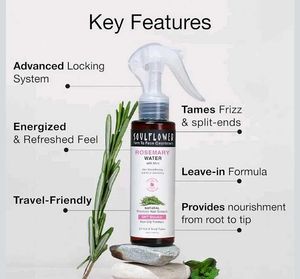 Soulflower Rosemary Water With Mint