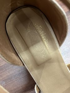 Nude Pensil Heels With Grass Toppers