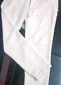 White Colour Pant