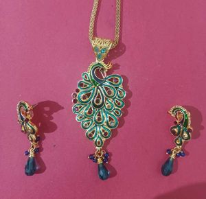 Peacock Jewelry Set