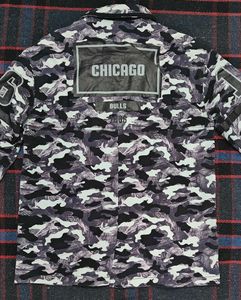 Chicago Bulls Camo Jacket