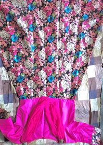 Floral Print gown