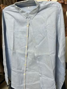 Men's Light Blue Long Sleeve Shirt