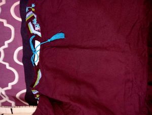 Brown Colour Frock Top