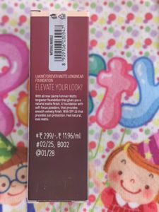 Lakme Forever Matte Foundation