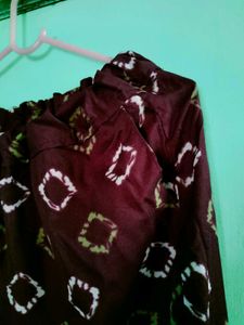 Patterned Casual Pants