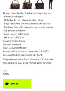 Versace Couture sling bag