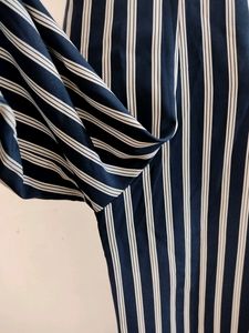 Navy Blue Stripe Co-ord ( Women)