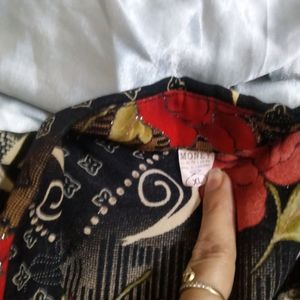 Embellished Glittery Printed Shirt