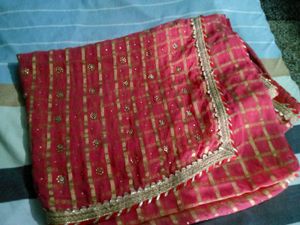Beautiful Saree 2 Ya 3 Time Use Only