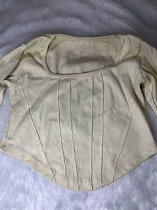 Ribbed Long Sleeve Top
