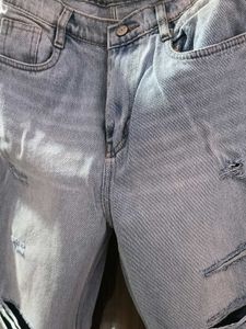 Ripped Light Wash Jeans