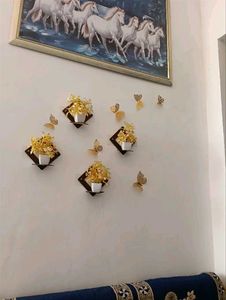 Golden Butterfly Wall Decor