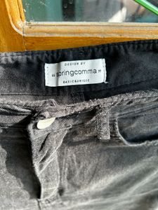 Wide Leg Black Pants