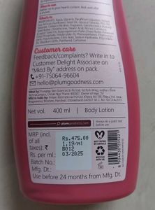 Free Shipping💖Plum Marshmallow Melt Body Lotion