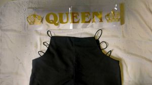 Black Flared Leg Pants