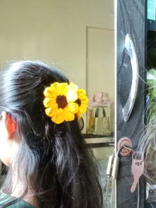 Sunflower Hair Clip