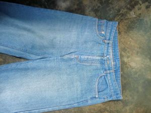 Classic Light Wash Denim Jeans