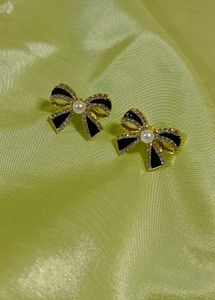 Bow Earings Korean