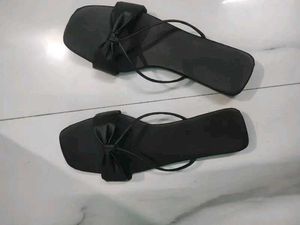 Synthetic Flat Sandals