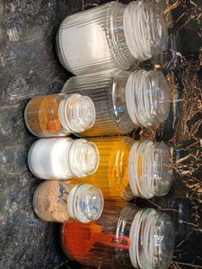 Glass Jar One Piece 250 New