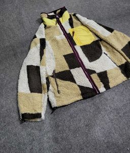 Patchwork Fleece Jacket