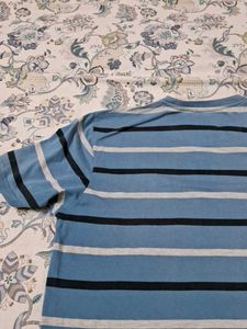 Striped Short Sleeve T-Shirt - Casual Style