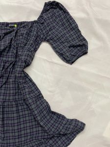 Checked Vintage Dress