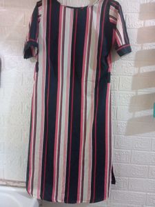 Striped Casual Dress