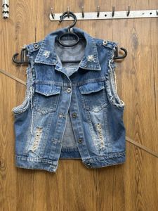Vintage Y2k Denim Vest